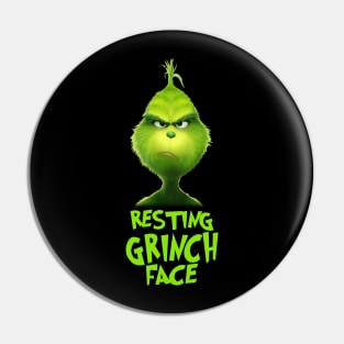 Funny Grinch Christmas Grinch Funny Gift Grinchmas Grinch Lovers Pin