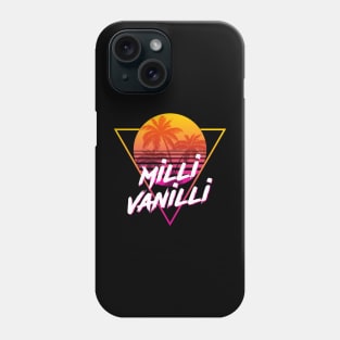 Milli Vanilli - Proud Name Retro 80s Sunset Aesthetic Design Phone Case