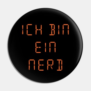 Ich Bin Ein Nerd Pin