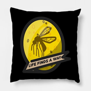 Life Finds a Way Pillow