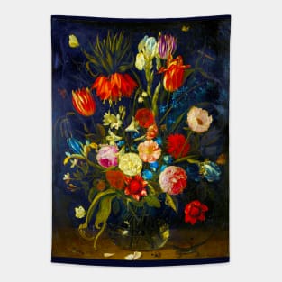 A still life by Jan van Kessel the Elder (digitally enhanced) Tapestry