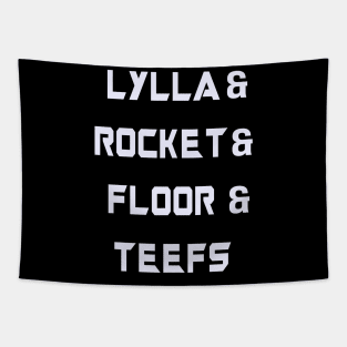 Lylla & Rocket & Floor & Teefs Tapestry