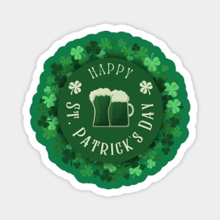 Happy St. Patrick's Day Magnet