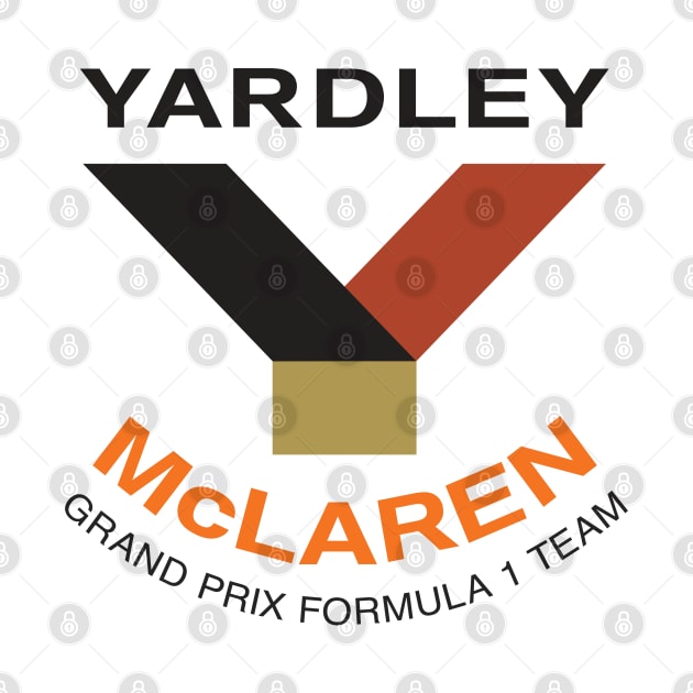 Yardley McLaren Formula One Team 1971-74 by retropetrol