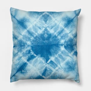 Indigo squared Pillow