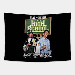 Snoop Dogg & Wiz Khalifa High School Tapestry