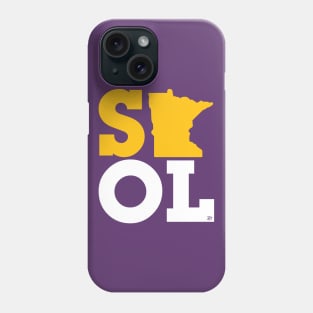 Block "State SKOL" - Stacked Phone Case