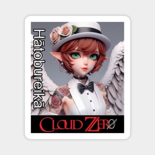 Cloud Zer0 Angel Girl Magnet