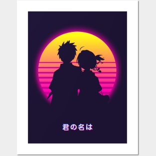 Movie Your Name Poster, Anime Kimi No Na Wa Posters Silk Prints For Wall  Decor, Mitsuha Miyamizu Taki Tachibana Pictures Arts - Painting &  Calligraphy - AliExpress