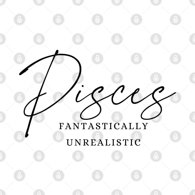 Pisces - Fantastically Unrealistic | Dreamy Zodiac by JT Digital