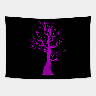 Pink Tree Tapestry