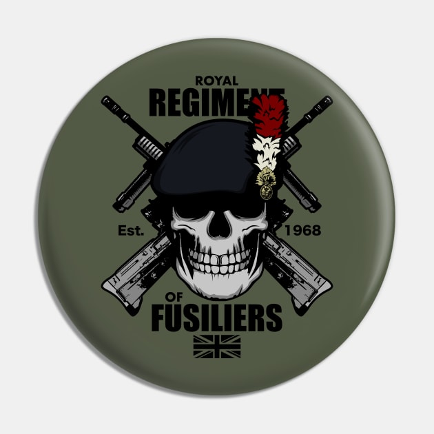 Royal Regiment of Fusiliers Pin by TCP