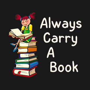 Always Carry A Book - Cute Funny ACAB 1312 Antifa T-Shirt