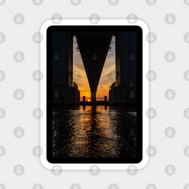 Bridgehenge Magnet by ShootFirstNYC