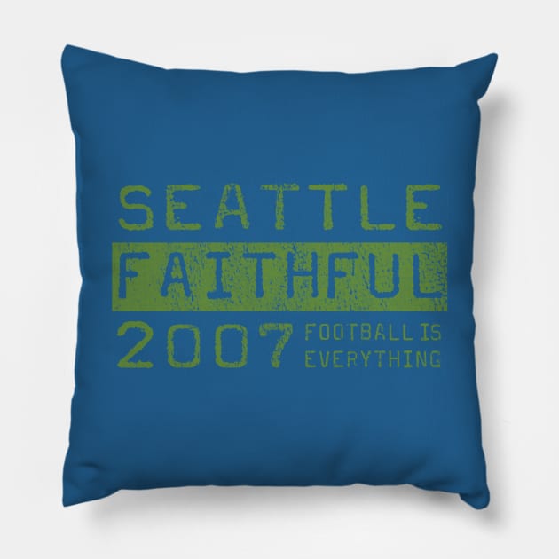 Football Is Everything - Seattle Sounders FC Faithful Pillow by FOOTBALL IS EVERYTHING