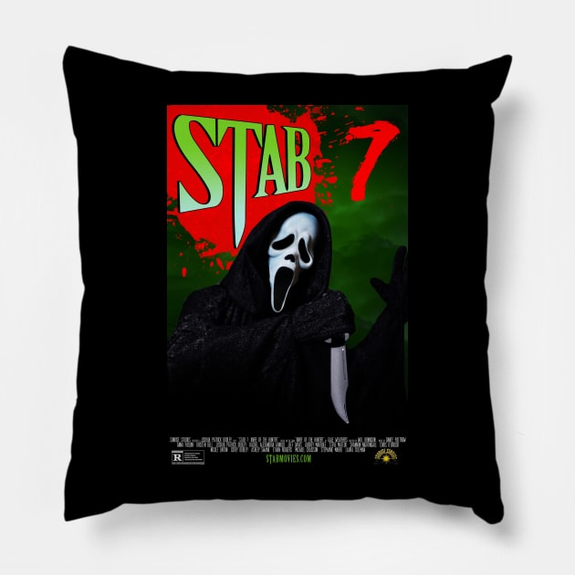 Stab 7 Poster Pillow by StabMovies