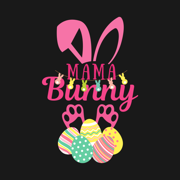 Mama Bunny Happy Easter Bunny by FineArtMaster