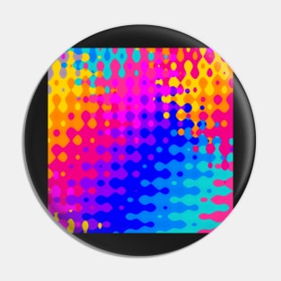 Totally Trippy Hippy Rainbow Pin