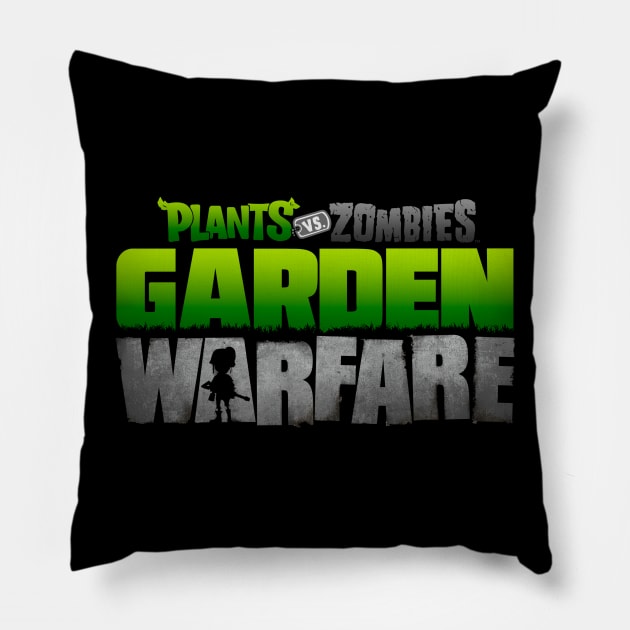 Plants vs Zombies Garden Warfare Pillow by buckland