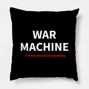 War Machine Pillow