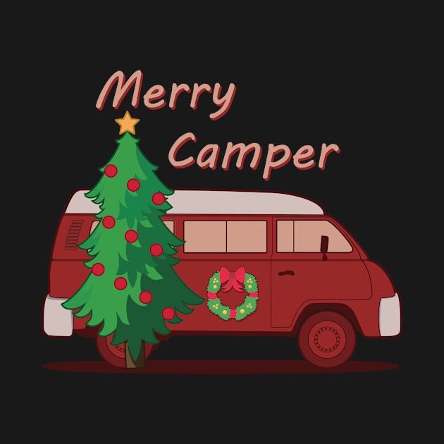 Merry Camper Christmas Tree by Food in a Can