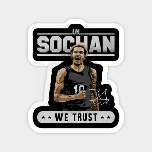 Jeremy Sochan San Antonio Trust Magnet
