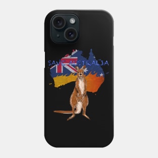Save Australia Kangaroos Phone Case