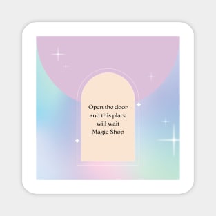 Magic Shop BTS Magnet