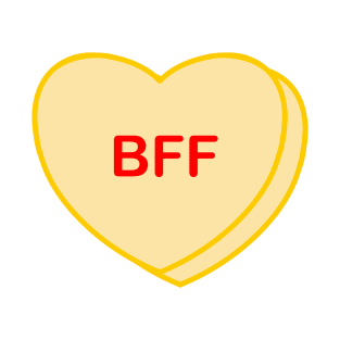 Conversation Heart: BFF T-Shirt