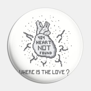 Broken Heart Pin