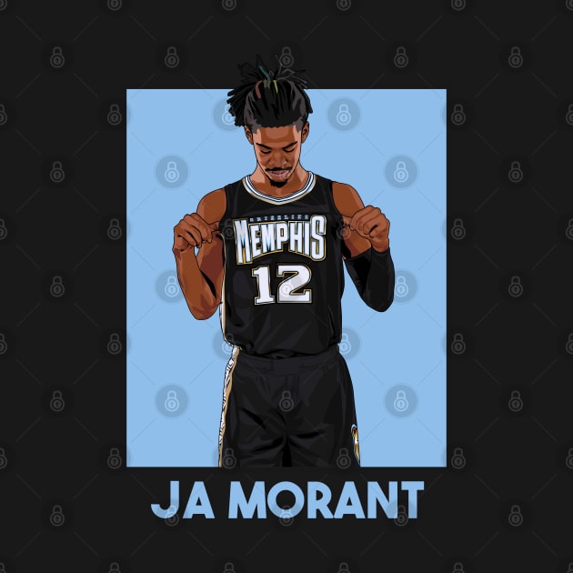 Ja Morant by origin illustrations