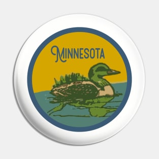 Minnesota Vintage Decal Pin