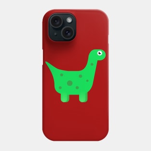 Adorable Green Dino Cartoon Phone Case