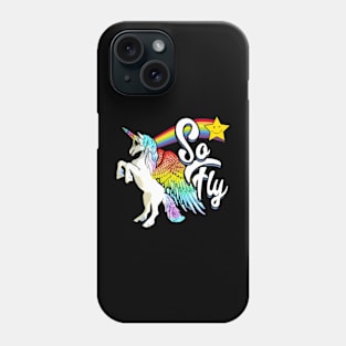 Unicorn So Fly Phone Case