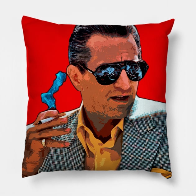 robert de niro Pillow by oryan80