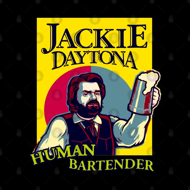 JACKIE DAYTONA HUMAN BARTENDER by SIIMAG ARTS