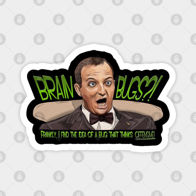 Starship Troopers: Brain Bugs?! Magnet by 51Deesigns