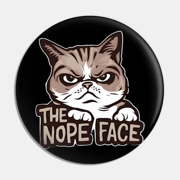 Grumpy Cat Pin by Inktopolis