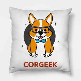 I'm Corgeek Pillow