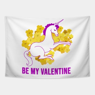 Valentine Unicorn Tapestry