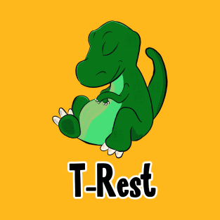 T-Rest - Sleeping Dinosaur T-Shirt