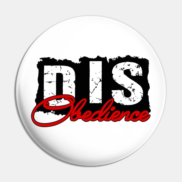 DIS Obedience Pin by TinaGraphics