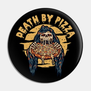 Death By Pizza Pin