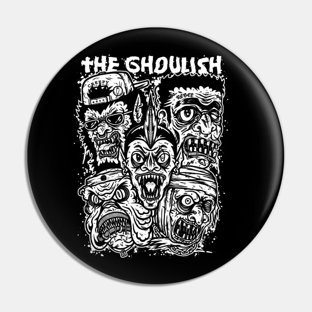 The Ghoulish Pin by DesecrateART