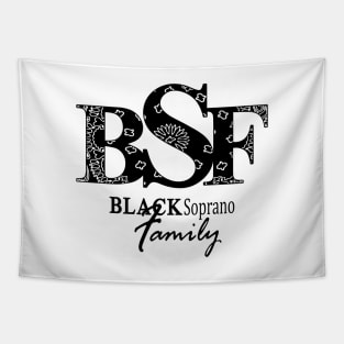 BSF blck bandana Tapestry