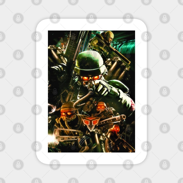 Killzone Ultimate tribute Magnet by syanart