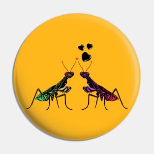 mantis love Pin