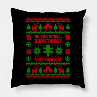 Do You Smell Something Ugly Sweater Pillow