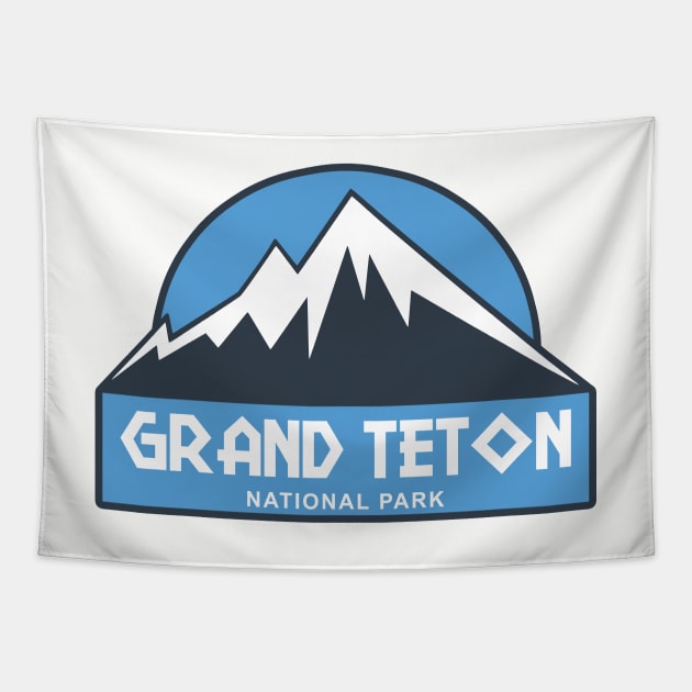 Grand Teton National Park Tapestry by esskay1000