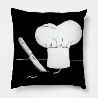 Chef and the Mouse Tail Pillow